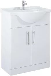 17 Stories Abiodun 655mm Free-standing Single Vanity 17 Stories  - Size: Runner 100 x 600cm