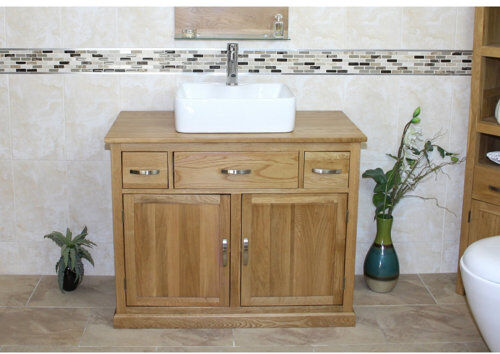 Belfry Bathroom Frederick Solid Oak 1000mm Free-Standing Vanity Unit Belfry Bathroom 1000cm H X 53cm W Belfry Bathroom Frederick Solid Oak 1000mm Free-Standing Vanity Unit Belfry Bathroom 1000cm H X 53cm W