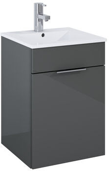 17 Stories Harber 415mm Wall Hung Cloakroom Vanity Unit 17 Stories  - Size: 17 Stories Harber 415mm Wall Hung Cloakroom Vanity Unit 17 Stories  - Size: