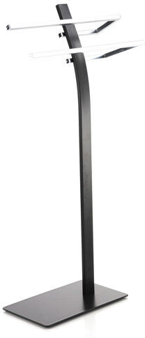 Symple Stuff Free Standing Towel Stand Symple Stuff  - Size: 33cm H X 70cm W X 50cm D Symple Stuff Free Standing Towel Stand Symple Stuff  - Size: 33cm H X 70cm W X 50cm D