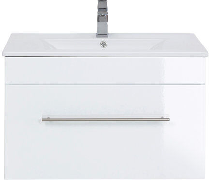 Belfry Bathroom Viva 750mm Wall Mount Vanity Unit Belfry Bathroom Base Finish: High-gloss White  - Size: 480cm H X 1000cm W X 460cm D Belfry Bathroom Viva 750mm Wall Mount Vanity Unit Belfry Bathroom Base Finish: High-gloss White  - Size: 480cm H X 1000cm W X 460cm D