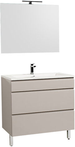 Ebern Designs Gammon 900mm Free-standing Single Vanity Unit Ebern Designs Vanity Base Colour: Moonlight Grey 66cm H x 46cm W Ebern Designs Gammon 900mm Free-standing Single Vanity Unit Ebern Designs Vanity Base Colour: Moonlight Grey 66cm H x 46cm W