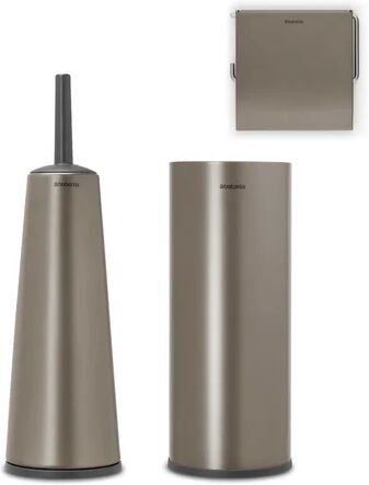 Brabantia Accessory Set Free-Standing Toilet Roll & Brush Holder Brabantia Finish: Platinum  - Size: Extra Large Brabantia Accessory Set Free-Standing Toilet Roll & Brush Holder Brabantia Finish: Platinum  - Size: Extra Large