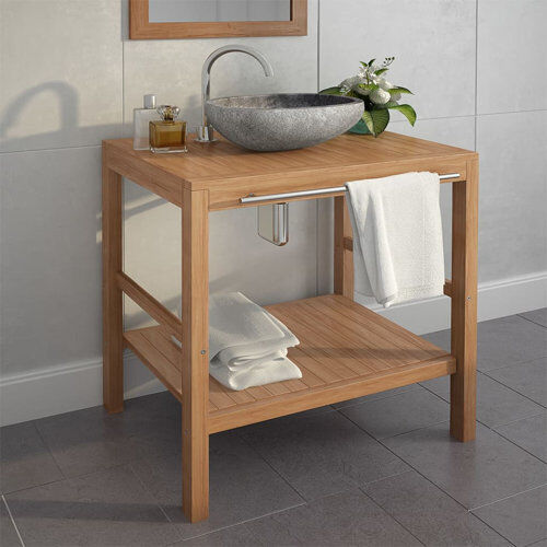 17 Stories Aleicia 74mm Free-standing Single Vanity Unit 17 Stories  - Size: 1cm H X 200cm W X 200cm D 17 Stories Aleicia 74mm Free-standing Single Vanity Unit 17 Stories  - Size: 1cm H X 200cm W X 200cm D