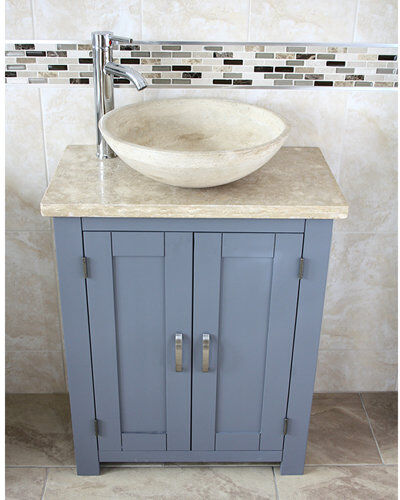 Brayden Studio Roberge Solid Oak 650mm Free-standing Single Vanity Unit Brayden Studio  - Size: 950cm H X 650cm W X 380cm D Brayden Studio Roberge Solid Oak 650mm Free-standing Single Vanity Unit Brayden Studio  - Size: 950cm H X 650cm W X 380cm D