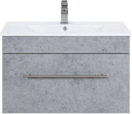 Belfry Bathroom Viva 750mm Wall Mount Vanity Unit Belfry Bathroom Base Finish: Concrete Grey  - Size: 480cm H X 1000cm W X 460cm D Belfry Bathroom Viva 750mm Wall Mount Vanity Unit Belfry Bathroom Base Finish: Concrete Grey  - Size: 480cm H X 1000cm W X 460cm D