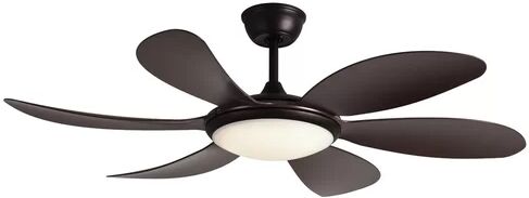 Ophelia & Co. 115cm Nia 5 Blade LED Ceiling Fan with Remote Ophelia & Co. Finish: Brown  - Size: 46cm H X 105cm W X 46cm D Ophelia & Co. 115cm Nia 5 Blade LED Ceiling Fan with Remote Ophelia & Co. Finish: Brown  - Size: 46cm H X 105cm W X 46cm D