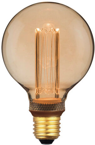 Symple Stuff 4W E27 Dimmable LED Vintage Edison Globe Light Bulb Symple Stuff 20cm H X 73cm W X 14cm D