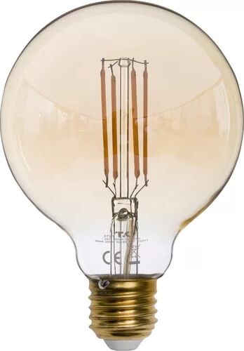 Rio Rithland 7W E27 LED Vintage Edison Globe Light Bulb Amber Williston Forge  - Size: 161cm H X 40cm W X 40cm D Rio Rithland 7W E27 LED Vintage Edison Globe Light Bulb Amber Williston Forge  - Size: 161cm H X 40cm W X 40cm D
