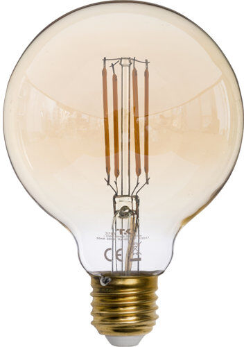 Rio Rithland 7W E27 LED Vintage Edison Globe Light Bulb Amber Williston Forge  - Size: Medium Rio Rithland 7W E27 LED Vintage Edison Globe Light Bulb Amber Williston Forge  - Size: Medium