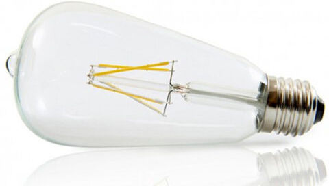 Borough Wharf 4W E27 LED Light Bulb (Set of 3) Borough Wharf  - Size: 122cm H x 81cm W x 3.8cm D Borough Wharf 4W E27 LED Light Bulb (Set of 3) Borough Wharf  - Size: 122cm H x 81cm W x 3.8cm D