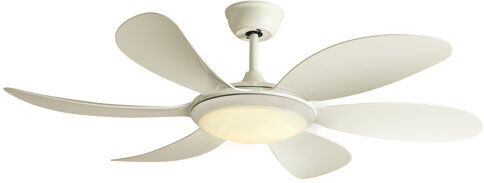 Ophelia & Co. 115cm Nia 5 Blade LED Ceiling Fan with Remote Ophelia & Co. Finish: White  - Size: 48cm H X 132cm W X 48cm D Ophelia & Co. 115cm Nia 5 Blade LED Ceiling Fan with Remote Ophelia & Co. Finish: White  - Size: 48cm H X 132cm W X 48cm D