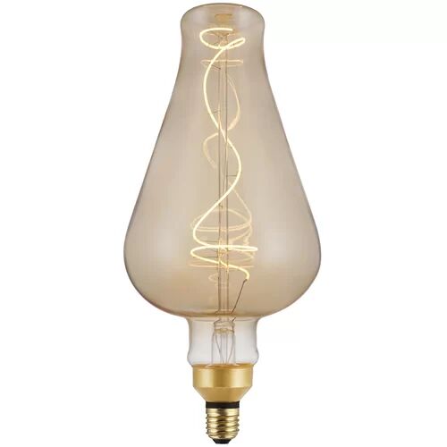 Interia 5W E27 Dimmable LED Vintage Edison Light Bulb Interia Colour Temperature: Amber Oversized Interia 5W E27 Dimmable LED Vintage Edison Light Bulb Interia Colour Temperature: Amber Oversized