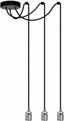 Rio Rona 3 - Light Bulb Pendant Williston Forge Finish: Nickel, Size: 257cm H x 7cm W x 4cm D  - Size: 257cm H x 7cm W x 4cm D Rio Rona 3 - Light Bulb Pendant Williston Forge Finish: Nickel, Size: 257cm H x 7cm W x 4cm D  - Size: 257cm H x 7cm W x 4cm D