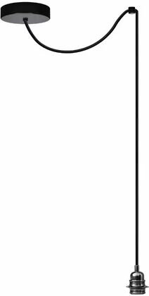 Borough Wharf Aaden 1-Light Bulb Pendant Borough Wharf Finish: Black Chrome/Black  - Size: Small Borough Wharf Aaden 1-Light Bulb Pendant Borough Wharf Finish: Black Chrome/Black  - Size: Small