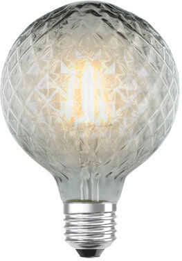 Symple Stuff 4W E27 Dimmable LED Vintage Edison Globe Light Bulb Symple Stuff  - Size: 50cm H x 50cm W Symple Stuff 4W E27 Dimmable LED Vintage Edison Globe Light Bulb Symple Stuff  - Size: 50cm H x 50cm W