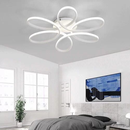 Ivy Bronx Bernardi 1-Light LED Semi Flush Mount Ivy Bronx Size: 10cm H x 58cm W x 58cm D  - Size: