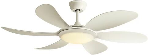 Ophelia & Co. 115cm Nia 5 Blade LED Ceiling Fan with Remote Ophelia & Co. Finish: White  - Size: 46cm H X 105cm W X 46cm D Ophelia & Co. 115cm Nia 5 Blade LED Ceiling Fan with Remote Ophelia & Co. Finish: White  - Size: 46cm H X 105cm W X 46cm D