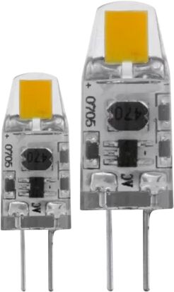 Symple Stuff 2W G4 Dimmable LED Capsule Light Bulb (Set of 10) Symple Stuff  - Size: Small Symple Stuff 2W G4 Dimmable LED Capsule Light Bulb (Set of 10) Symple Stuff  - Size: Small