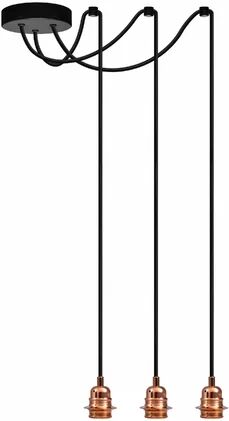 Borough Wharf Aaden 3-Light Bulb Pendant Borough Wharf Finish: Copper  - Size: 1 Light Borough Wharf Aaden 3-Light Bulb Pendant Borough Wharf Finish: Copper  - Size: 1 Light