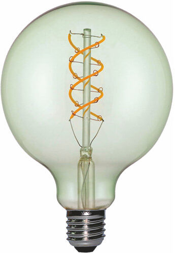 Interia 5W E27 Dimmable LED Vintage Edison Globe Light Bulb Interia Colour Temperature: Emerald  - Size: 17cm H X 14cm W X 14cm D Interia 5W E27 Dimmable LED Vintage Edison Globe Light Bulb Interia Colour Temperature: Emerald  - Size: 17cm H X 14cm W X 14cm D