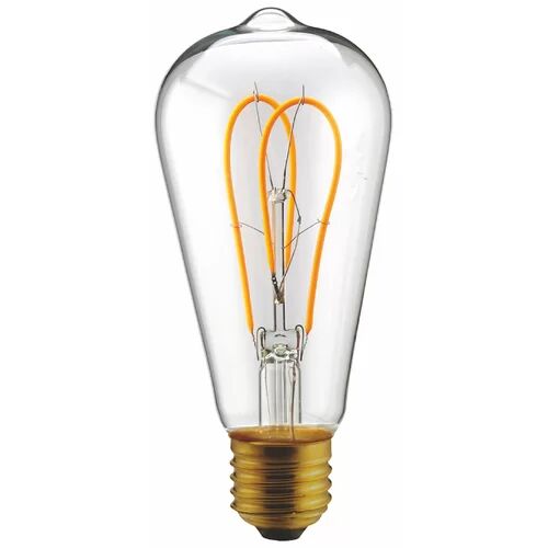 Interia 5W E27 Dimmable LED Vintage Edison Light Bulb Interia Colour Temperature: Clear  - Size: Interia 5W E27 Dimmable LED Vintage Edison Light Bulb Interia Colour Temperature: Clear  - Size: