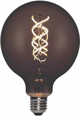 Interia 5W E27 Dimmable LED Vintage Edison Globe Light Bulb Interia Colour Temperature: Smokey Grey  - Size: Oversized