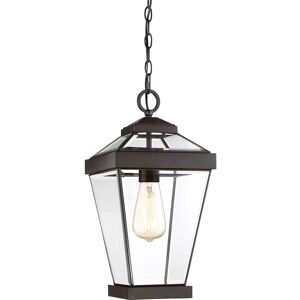 Dakota Fields Guilbert 1 Light Outdoor Hanging Lantern Bronze 41.3cm H x 20.3cm W Dakota Fields Guilbert 1 Light Outdoor Hanging Lantern Bronze 41.3cm H x 20.3cm W