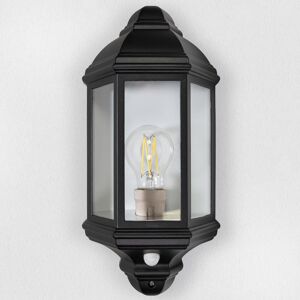 Dakota Fields Laurel Traditional PIR Sensor Outdoor Wall Light with Die-Cast Frame Black 37cm H X 18cm W X 10cm D Dakota Fields Laurel Traditional PIR Sensor Outdoor Wall Light with Die-Cast Frame Black 37cm H X 18cm W X 10cm D