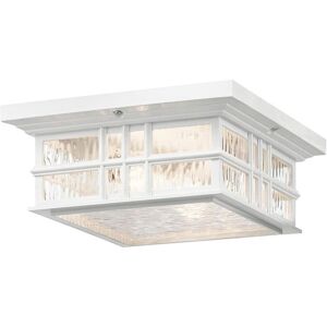 Dakota Fields Vivelle Outdoor Flush Mount White 13.2cm H X 30.5cm W X 30.5cm D Dakota Fields Vivelle Outdoor Flush Mount White 13.2cm H X 30.5cm W X 30.5cm D