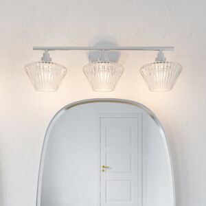 Latitude Run Amparo 3 - Light Dimmable Bathroom Wall Light Silver 21.5cm H X 57cm W X 19cm D Latitude Run Amparo 3 - Light Dimmable Bathroom Wall Light Silver 21.5cm H X 57cm W X 19cm D