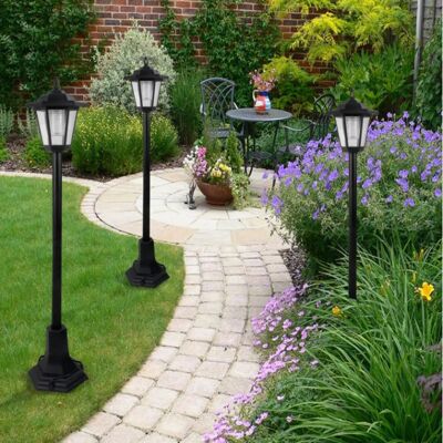 THIS IS MY STYLE Natural Solar Powered Integrated LED Pathway Light Natural 33cm H X 7cm W X 7cm D THIS IS MY STYLE Natural Solar Powered Integrated LED Pathway Light Natural 33cm H X 7cm W X 7cm D