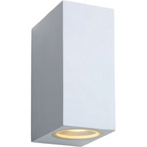 Lucide Zora 2 - Bulb Outdoor Flush Mount white 15.0 H x 6.5 W x 9.0 D cm