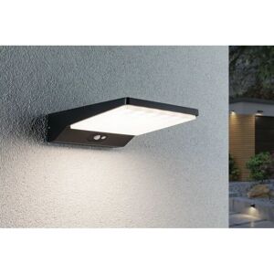 Paulmann Alu LED Outdoor Flush Mount with Motion Sensor black/gray/white 5.8 H x 18.0 W x 25.0 D cm