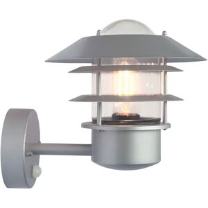 Sol 27 Outdoor Aadyanth 1 Light Outdoor Sconce with Motion Sensor gray 25.0 H x 21.8 W x 21.8 D cm