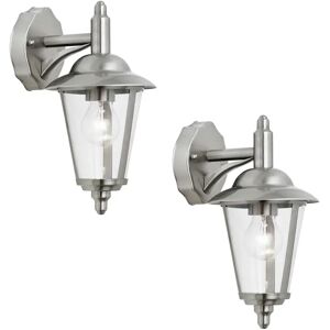 Dakota Fields Esger Outdoor Sconce gray 31.5 H x 16.5 W x 21.5 D cm