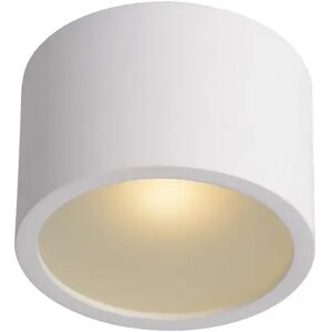 Lucide Lily 1 - Bulb Outdoor Flush Mount white 6.0 H x 8.0 W x 20.3 D cm