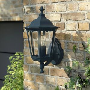 Sol 27 Outdoor Afton 1 Light Outdoor Wall Lantern black/gray 45.0 H x 26.0 W x 28.0 D cm