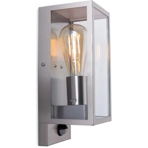 Ebern Designs Cassand Silver 11.02Cm H Outdoor Flush Mount gray 28.0 H x 12.0 W x 12.0 D cm