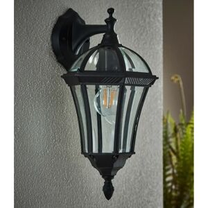 Sol 27 Outdoor Beijing Black 41Cm H Outdoor Wall lantern black 41.0 H x 20.0 W x 20.0 D cm