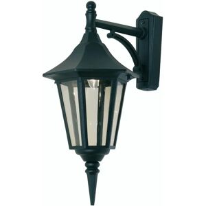 Dakota Fields Foran Outdoor Wall Lantern black 50.0 H x 20.0 W x 35.0 D cm