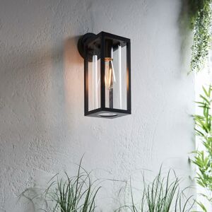 Rio Buteau Black 28Cm H Outdoor Wall Lantern black/gray 35.0 H x 13.0 W x 19.5 D cm