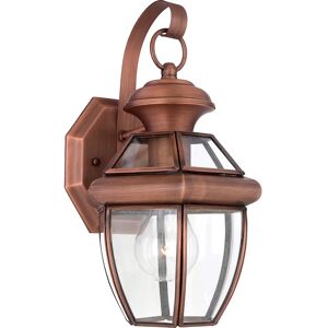 Dakota Fields Wexford Outdoor Wall Lantern brown 29.2 H x 17.8 W x 17.1 D cm