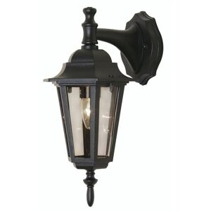 Dakota Fields Pavillion Outdoor Wall Lantern black/gray 38.0 H x 19.0 W x 24.0 D cm