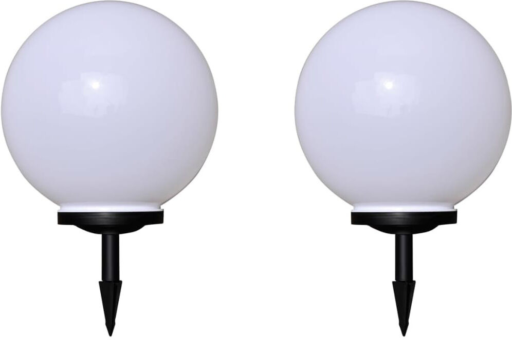 Dakota Fields Scrivener Black Solar Powered Integrated LED Pathway Lights Black 61cm H x 40cm W x 40cm D