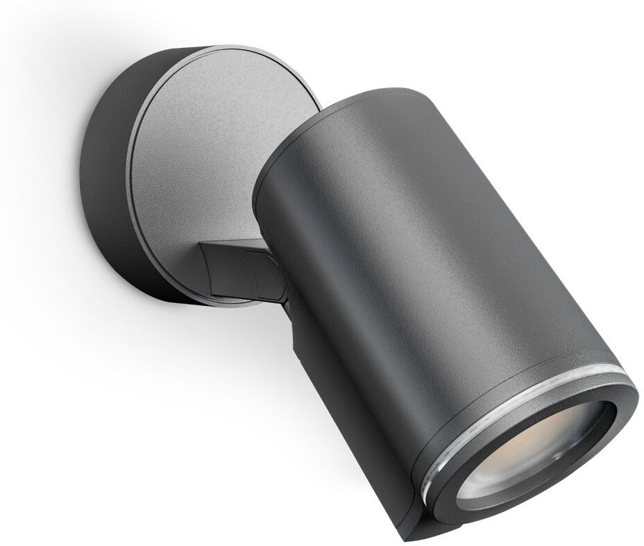Steinel LED Outdoor Flood Light Spot ONE Anthracite No Sensor incl. GU10 LED Adjustable Spotlight Anthracite