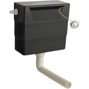 Hudson Reed Access Concealed Toilet Tank black