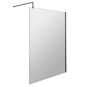 Hudson Reed 8mm Tempered Glass Wet Room Screen 195.0 H x 90.0 W cm