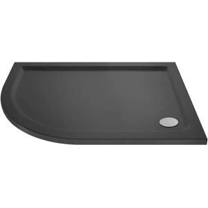 Hudson Reed Standard Shower Tray - Slate Grey yellow 0.4 H x 90.0 W x 80.0 D cm