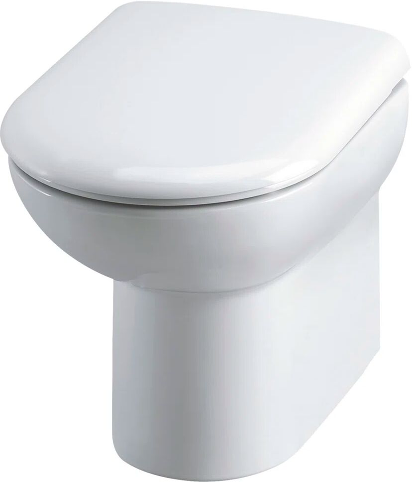 Hudson Reed Furniture Ceramics Back to Wall Toilet with Soft Close Seat white